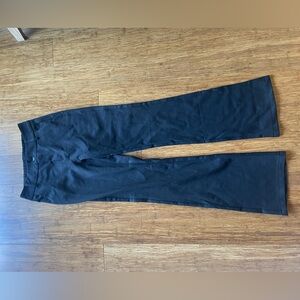 High rise flare pants
